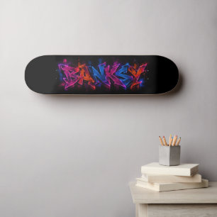Banksy Art Skateboard