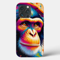 Banksy DJ Monkey Gorilla Chimp Art Print