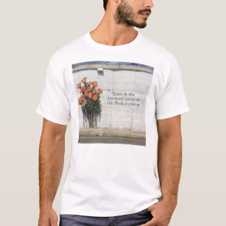 Banksy Flowers T-Shirt