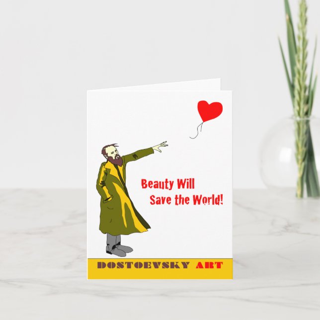 "banksy" note card (Front)