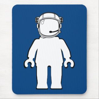 Banksy Style Astronaut Minifig Mouse Pad