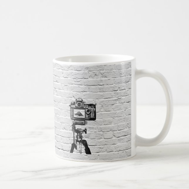 Banksy style graffiti mug (Right)