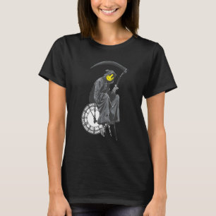 Banksy's Grim Reaper Clock T-Shirt