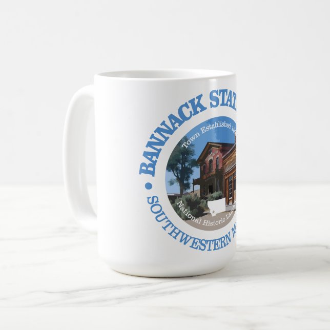 Bannack State Park Coffee Mug (Front Left)