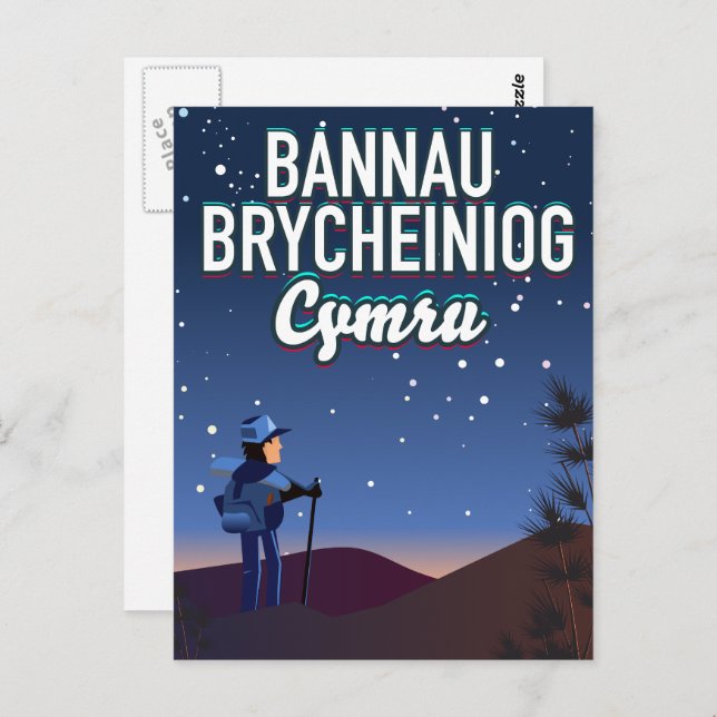 Bannau Brycheiniog Cymru  Postcard (Front/Back)