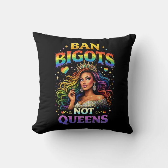 Banned Bigots Cushion (Front)