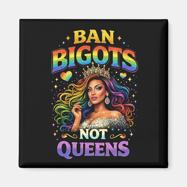 Banned Bigots Magnet (Front)