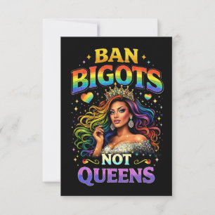 Banned Bigots Thank You Card