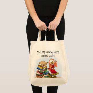 Banned Book Owl Tote