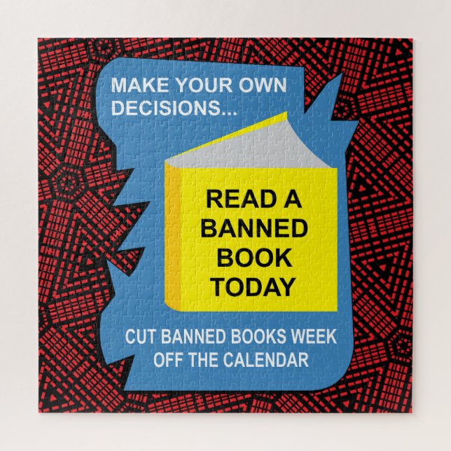 Banned Books Book Jigsaw Puzzle (Vertical)