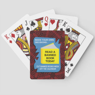 Banned Books Book Playing Cards