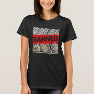 Banned Books Book Readers I Read Banned Books Quo T-Shirt