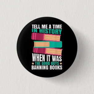 Banned Books Quote 3 Cm Round Badge