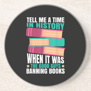 Banned Books Quote  Coaster