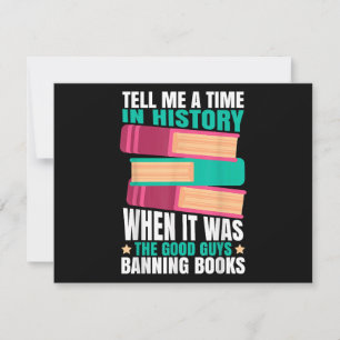 Banned Books Quote Holiday Card