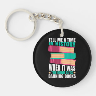 Banned Books Quote Key Ring