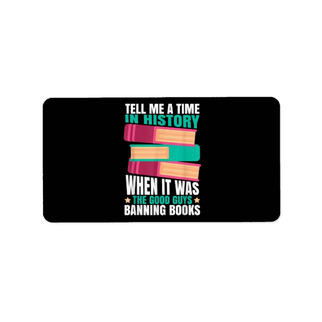 Banned Books Quote Label (Front)