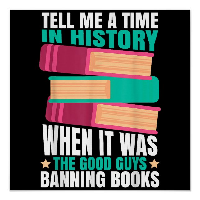 Banned Books Quote  Poster (Front)