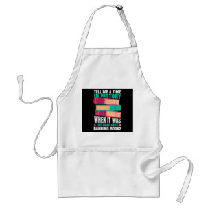 Banned Books Quote Standard Apron