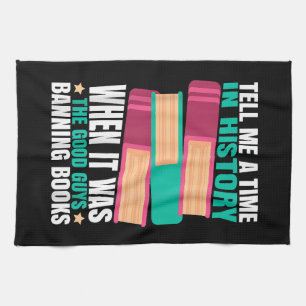 Banned Books Quote Tea Towel
