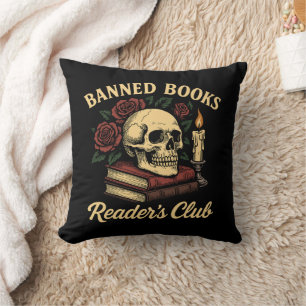 Banned Books Reader’s Club Cushion