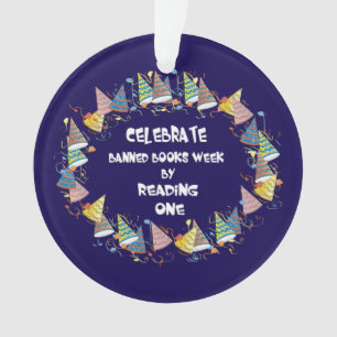 Banned Books Week Party Ornament