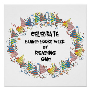 Banned Books Week Party Poster