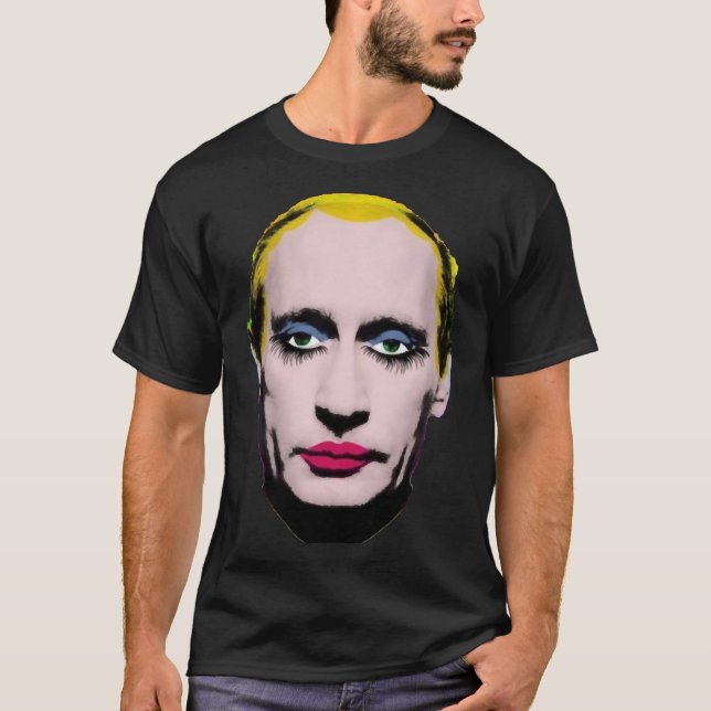 Banned in Russia Putin in Drag Classic T-Shirt (Front)