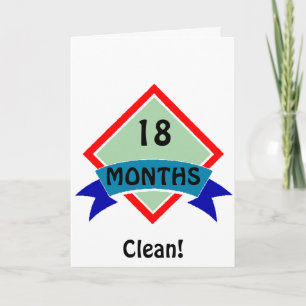 Banner 18 Months clean Card