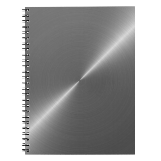 Banner background texture metal notebook (Front)