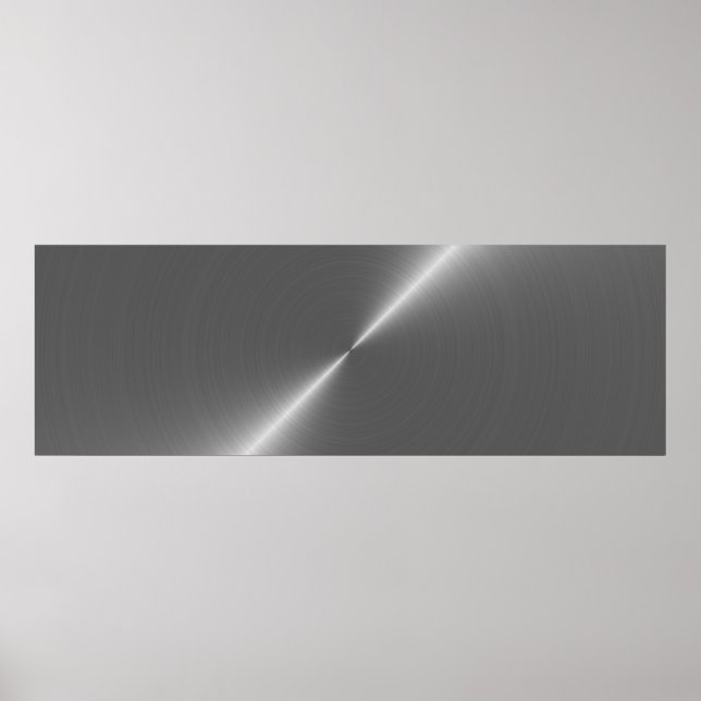 Banner background texture metal poster (Front)