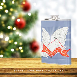 Banner Dove Hip Flask