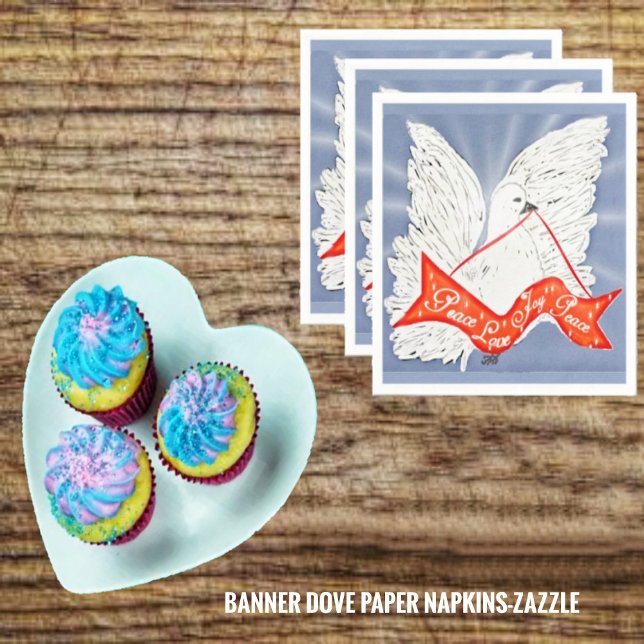 Banner Dove Napkin (Creator Uploaded)