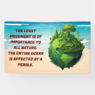BANNER, FLEX, VINYL, Sea and Earth Banner