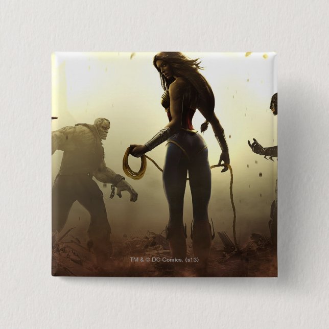 Banner: Group 15 Cm Square Badge (Front)