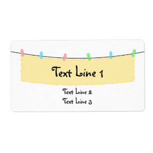 Banner Label