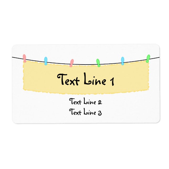 Banner Label (Front)