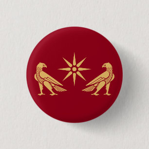 Banner of Artaxiad dynasty (Armenia) 3 Cm Round Badge