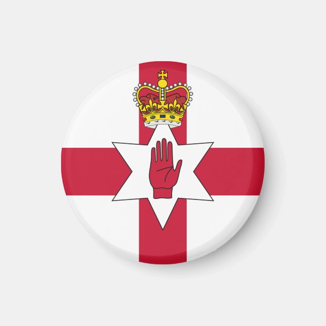 Banner of Northern Ireland Magnet (Front)