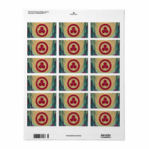 Banner of Peace by Nicholas Roerich Label