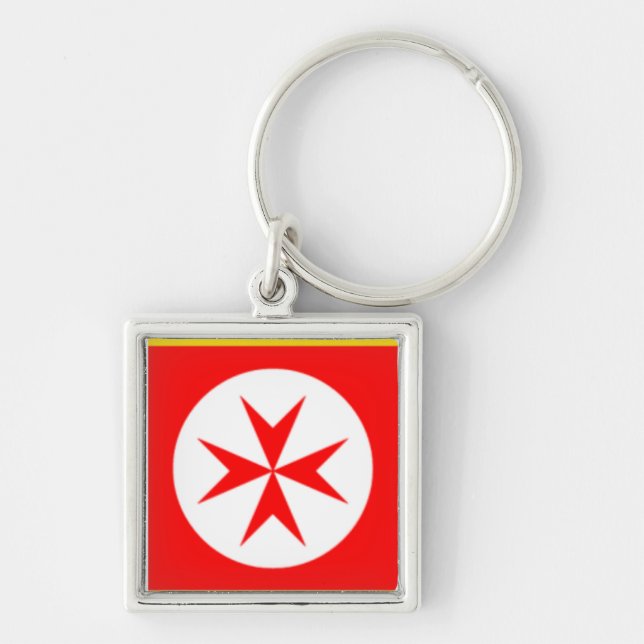 Banner of the Navy Tuscany Medici Key Ring (Front)