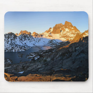 Banner Peak Sunrise Garnet Lake - John Muir Trail Mouse Pad