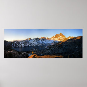 Banner Peak Sunrise Garnet Lake - John Muir Trail Poster