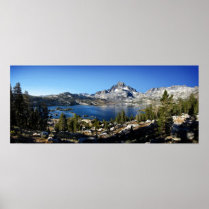 Banner Peak Thousand Island Lake John Muir Trail Poster