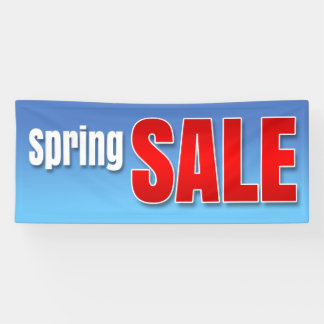 BANNER SPRING SALE  - 2.5'x6'