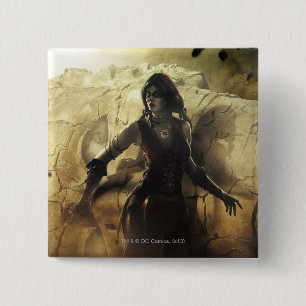 Banner: Superman, Harley 15 Cm Square Badge