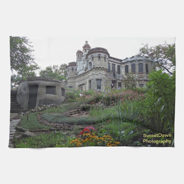 Bannerman Castle Residence Tea Towel (Horizontal)