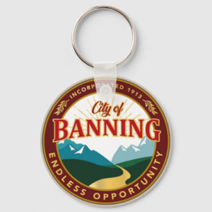 BANNING CALIFORNIA KEY RING