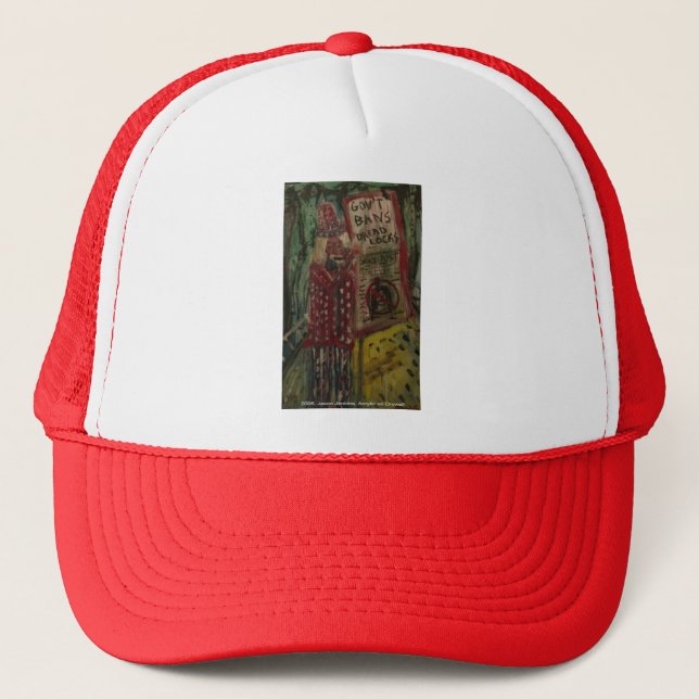 banning of the dread trucker hat (Front)