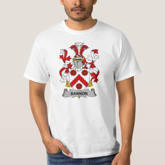 Bannon Family Crest T-Shirt (Front)